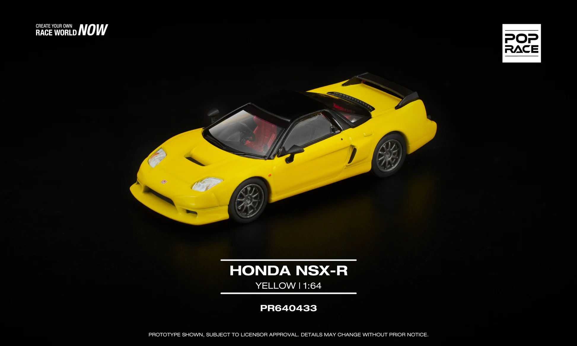 POP Race - Honda NSX-R Yellow