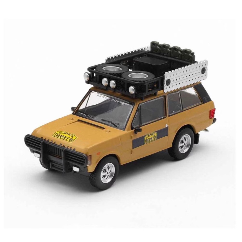 ￼MGT01221-L - Mini GT MGT01221-L Range Rover 1981 Camel Trophy Sumatra K.Stoppa & A.Valldorf