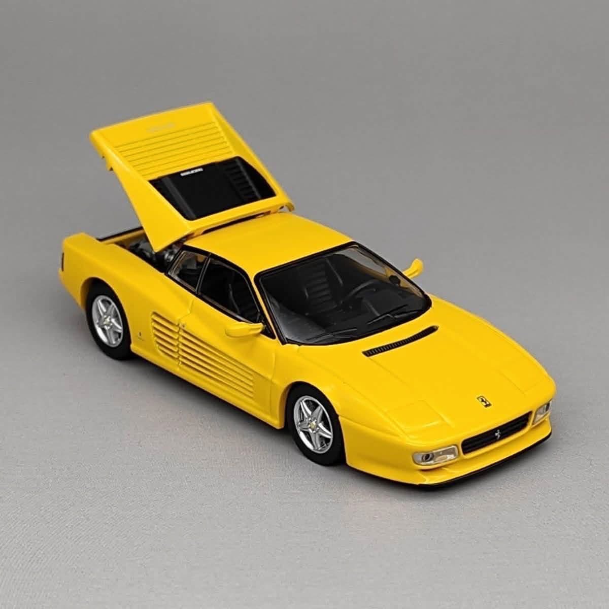 TLVN TOMYTEC TLVN 1/64 LV-N Ferrari F512 M ( yellow ) 